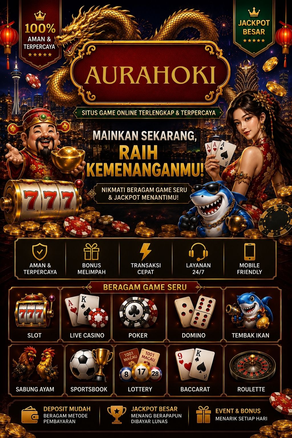 Banner utama Aura Hoki